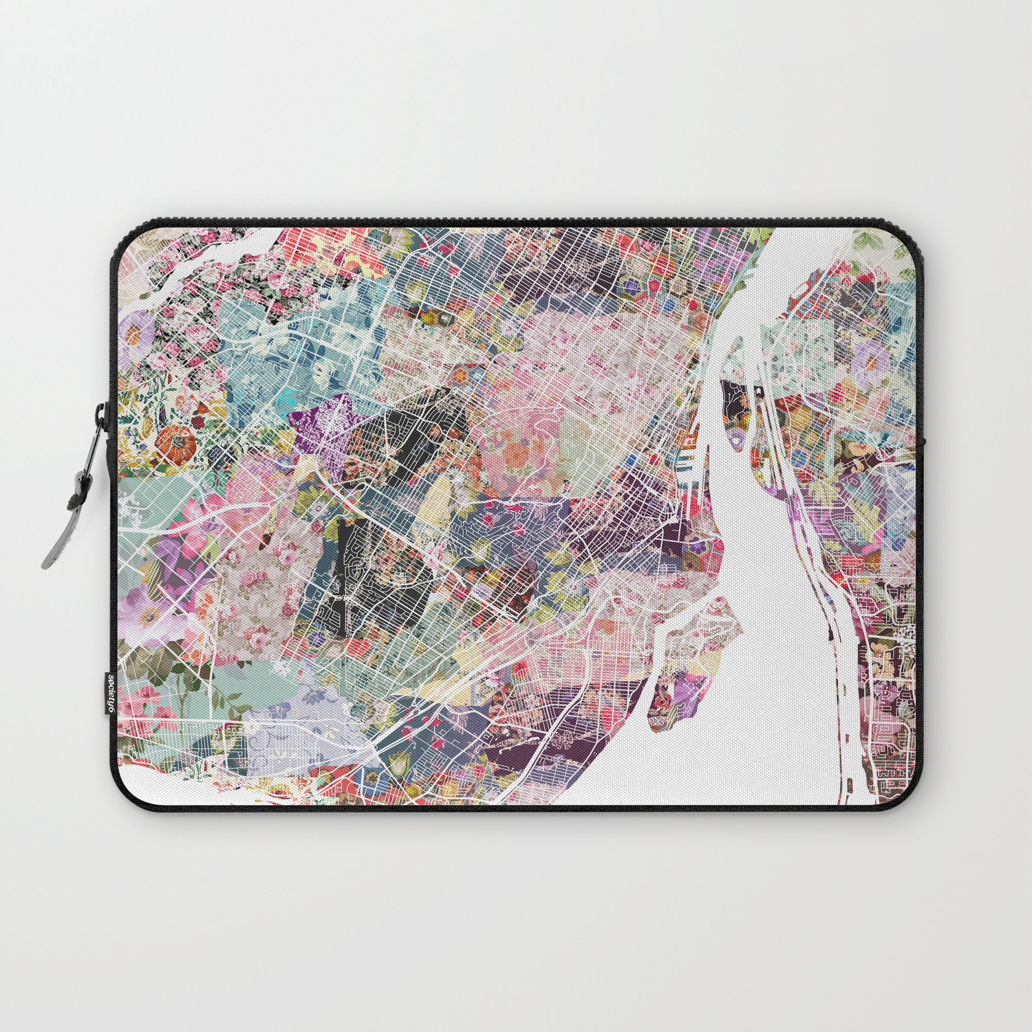 Montreal Map Canada Laptop Sleeve By Poeticmaps Society6