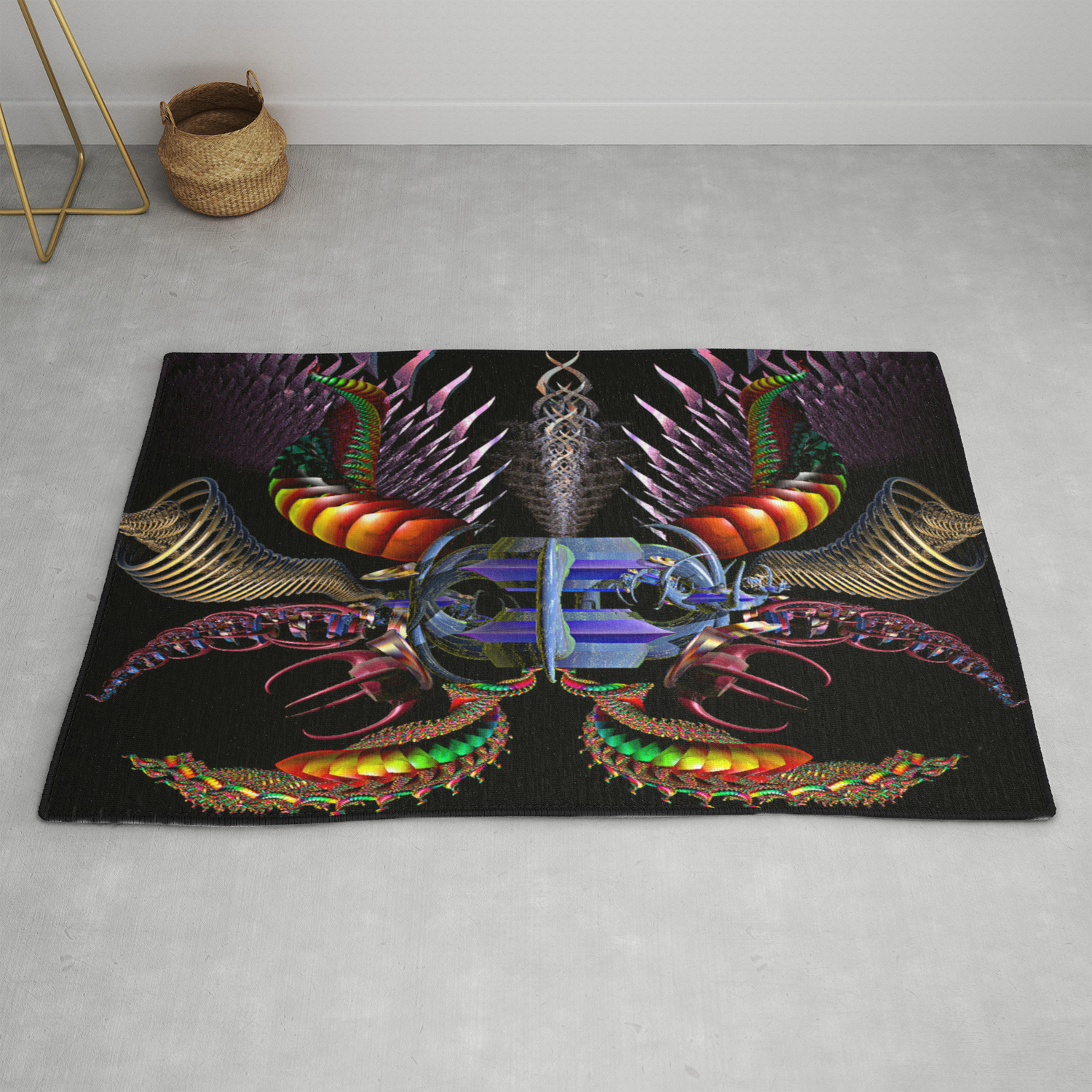 The Borg Beast Rug By Brianraggatt Society6