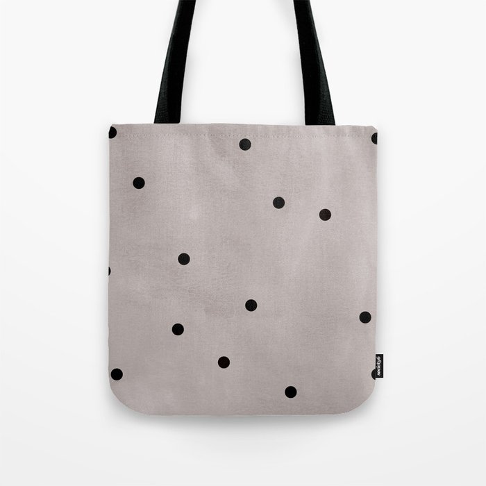 Black dots Tote Bag by Georgiana Paraschiv | Society6