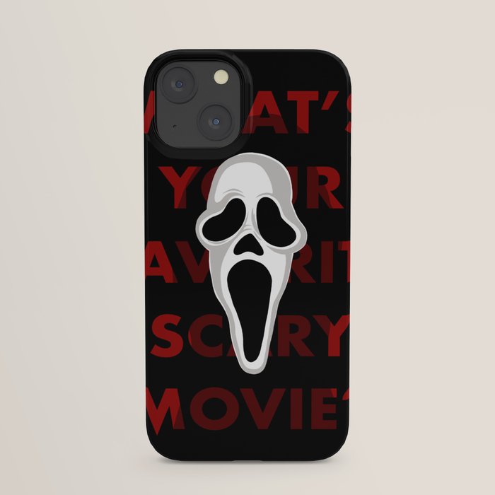Ghostface iPhone Case by Stephanie Dobrowolski Society6