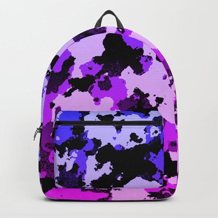 Gradient pink and purple camo. Backpack by cr6zym1nd | Society6