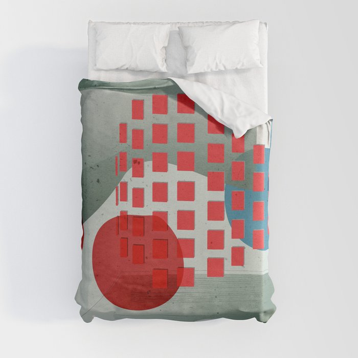 when in doubt wear red Duvet Cover by Rosa Picnic | Society6