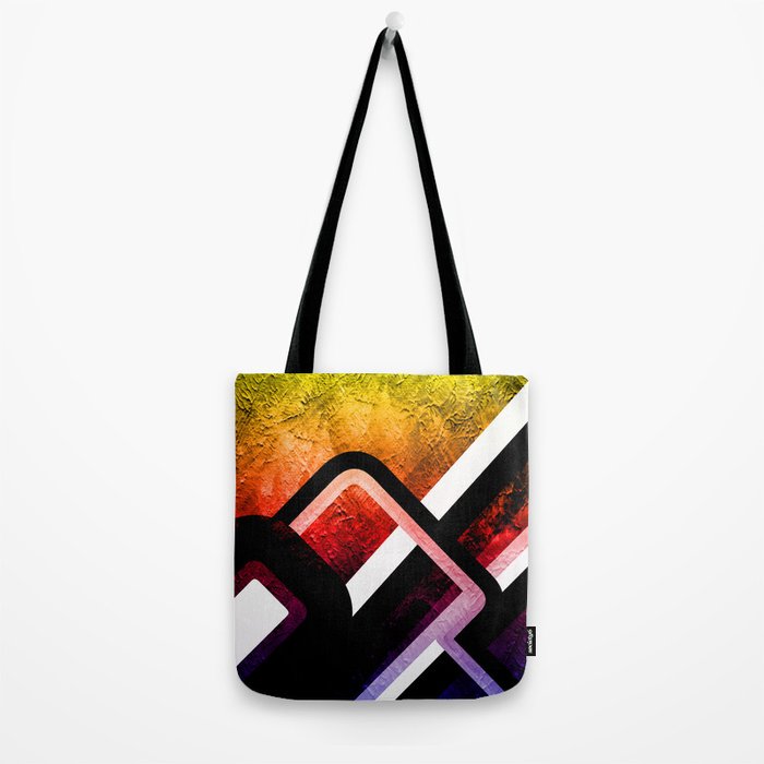 Retro Groove Tote Bag by groovyfinds | Society6