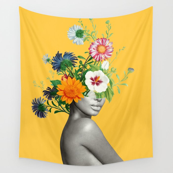 Bloom 5 Wall Tapestry by dada22  Society6