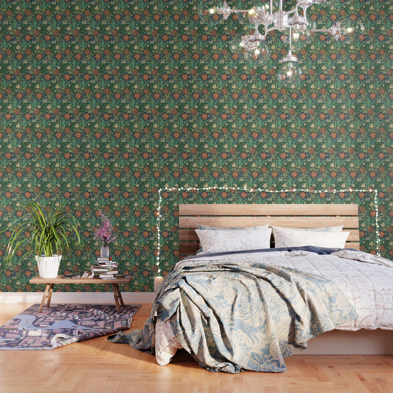 photo Compton Wallpaper Morris william morris compton wallpaper by alexandra arts