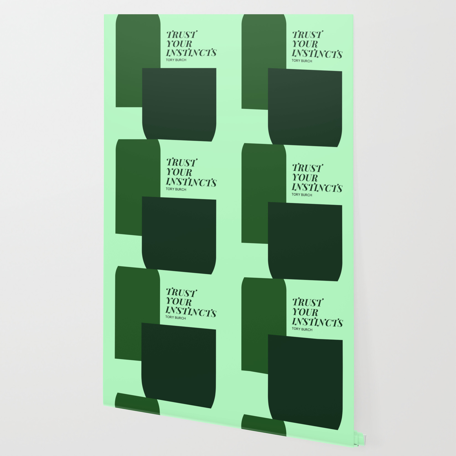 Tory Burch Quote Trust Your Instincts Wallpaper By Valourine Society6