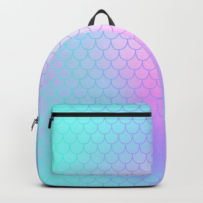 pink mermaid backpack