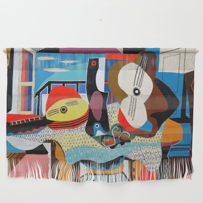 Picasso Mandolin and Guitar (Mandoline et guitare) 1924 Artwork Wall