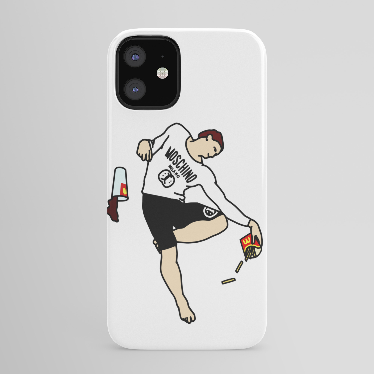 Michelangelo H Moschino Iphone Case By Vadim Nozhkin Society6