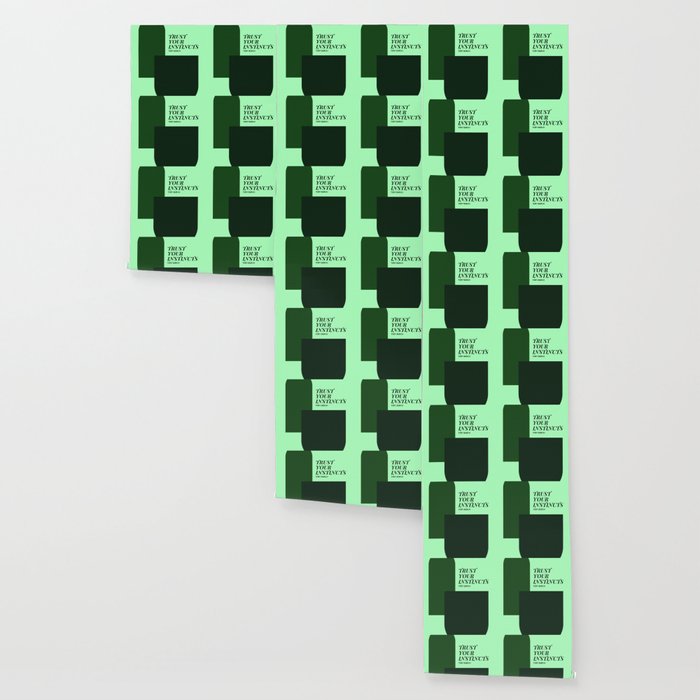 Tory Burch Quote Trust Your Instincts Wallpaper By Valourine Society6