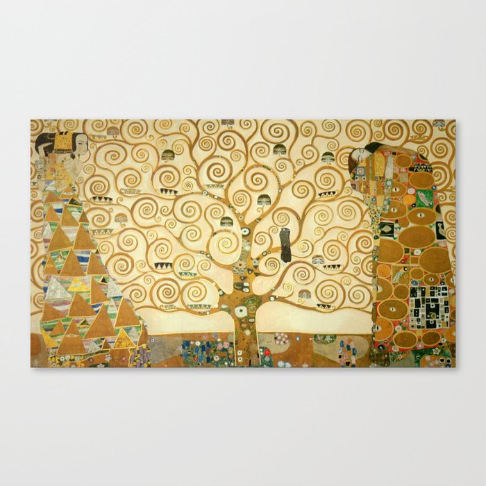Gustav Klimt Tree Of Life Canvas Print By Constantchaos Society6