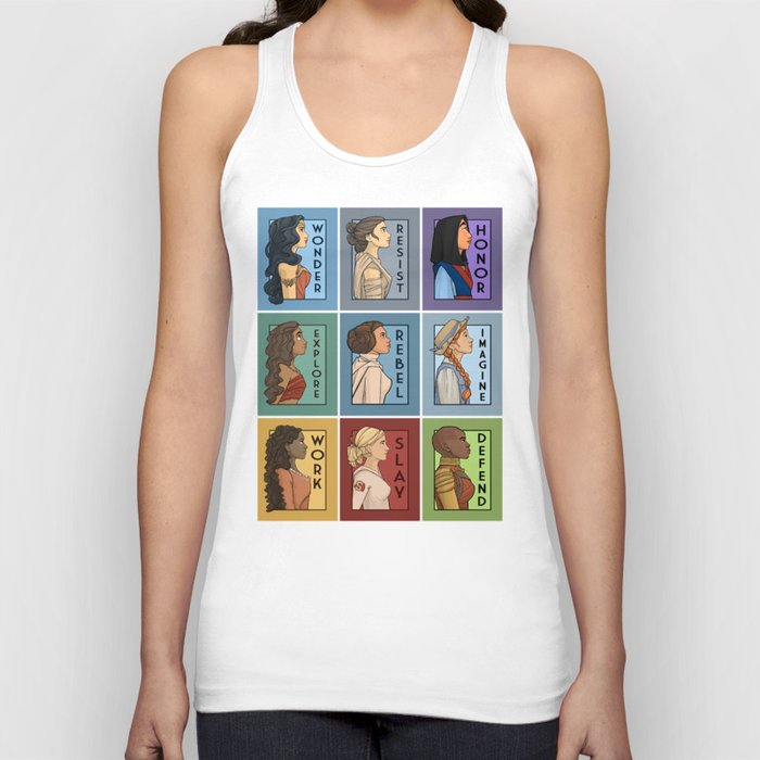 She Series Collage - Version 1 Unisex Tank Top She Series Collage - Version 1 Unisex Tank Top