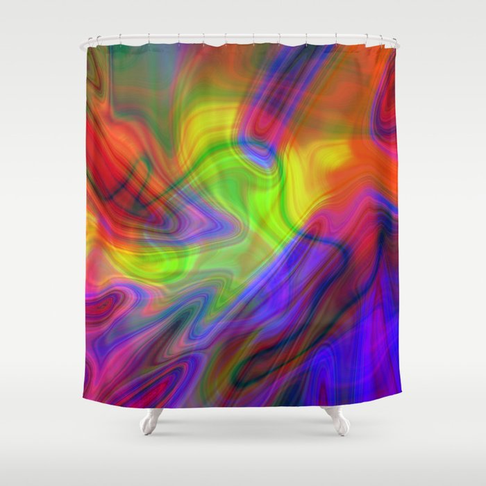 Aimless Wandering Shower Curtain by Artistic Perception | Society6