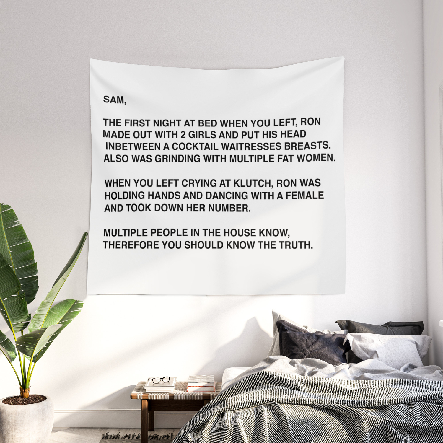 picture Snooki And Jwoww Letter To Sammi Tapestry anonymous letter to sammi sweetheart jersey shore wall tapestry by histrionicole
