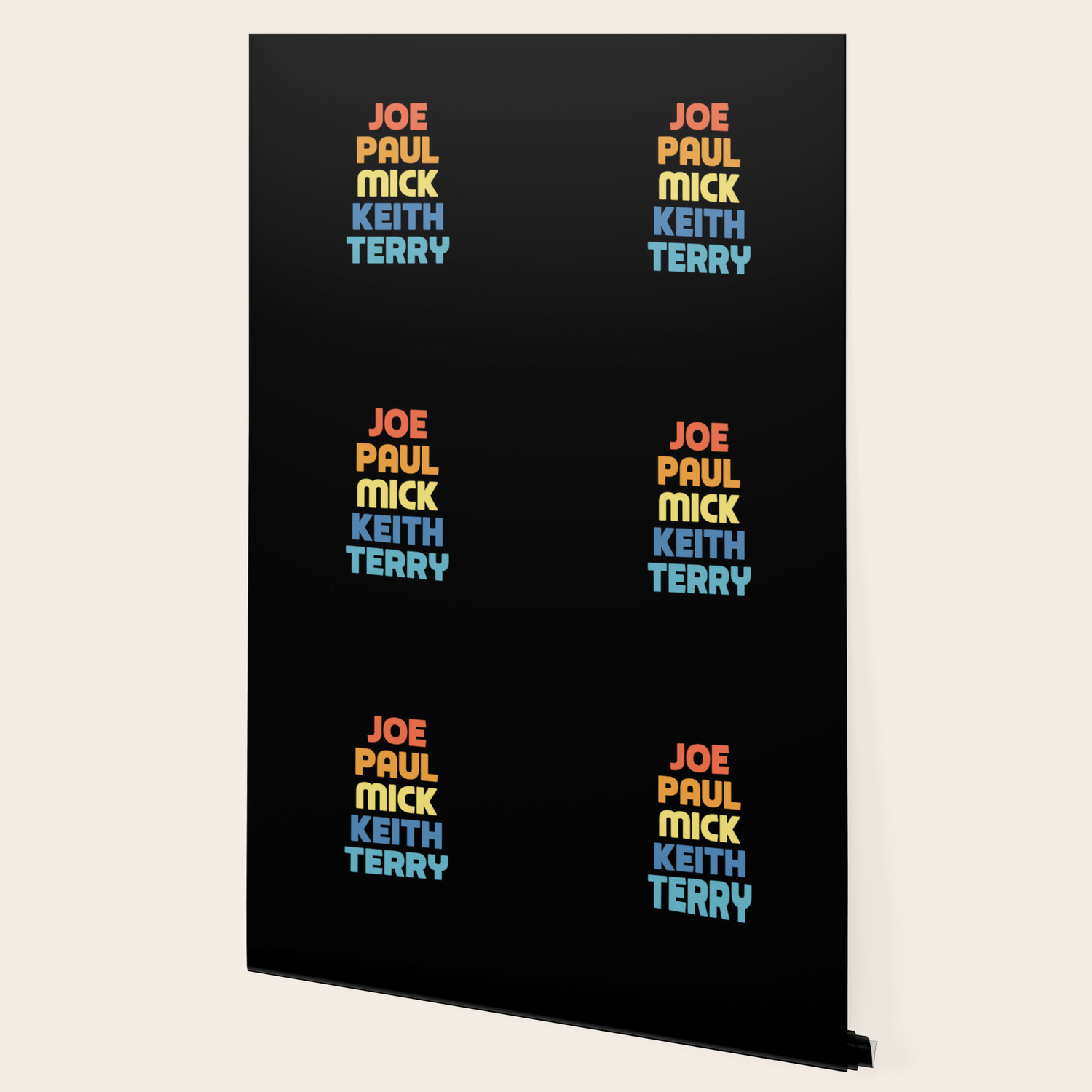 Joe Paul Mick Keith Terry Wallpaper By Alphaomega Society6