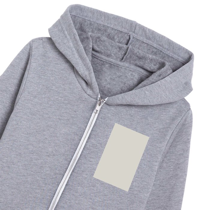 Off-white Solid Accent Shade Sherwin Williams Nuance SW 7049 Kids Zip Hoodie Simply Solids Now Over 3800 Colors For Y | Society6