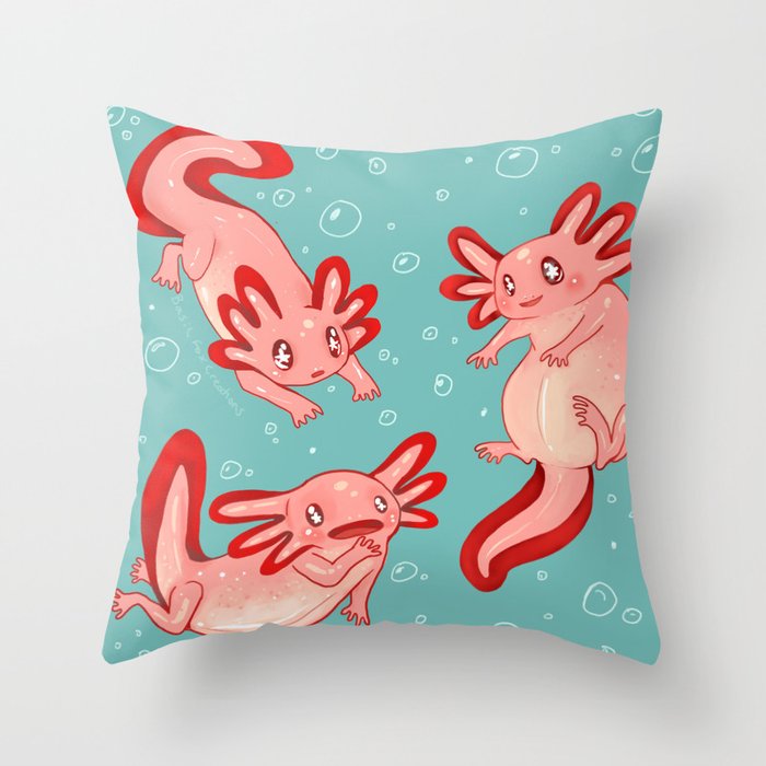 axolotl pillow pet