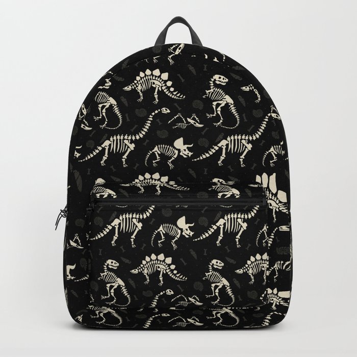 fossil black backpack