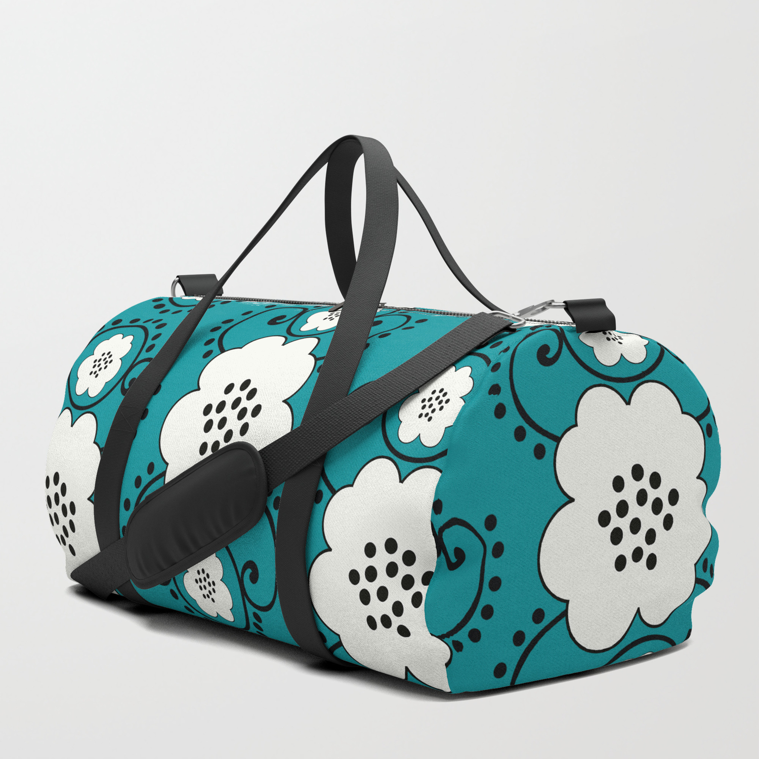 fancy duffle bag