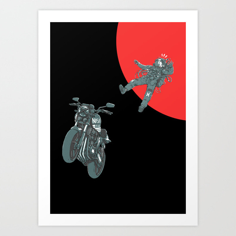 The Unbearable Lightness Of Being Art Print By Haoyuancheng Society6