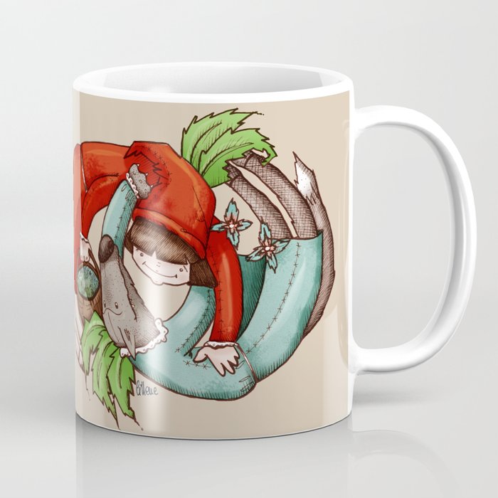 Little Red Riding Hood Coffee Mug by Balky Dog | Society6