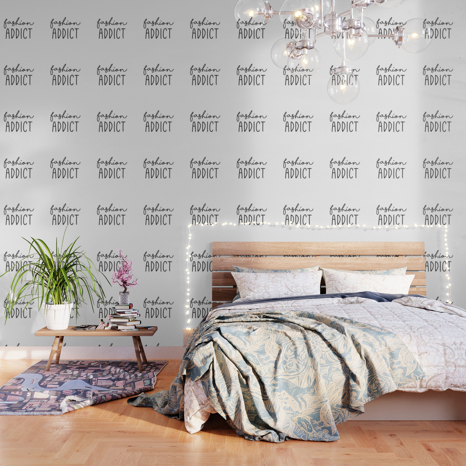 Teen Girls Room Decor Wall Art Prints Fashion Addict Affordable Prints Fashion Quotes Wallpaper By Radquoteshop Society6