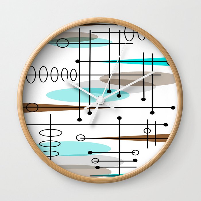 Midcentury Wall Clock
