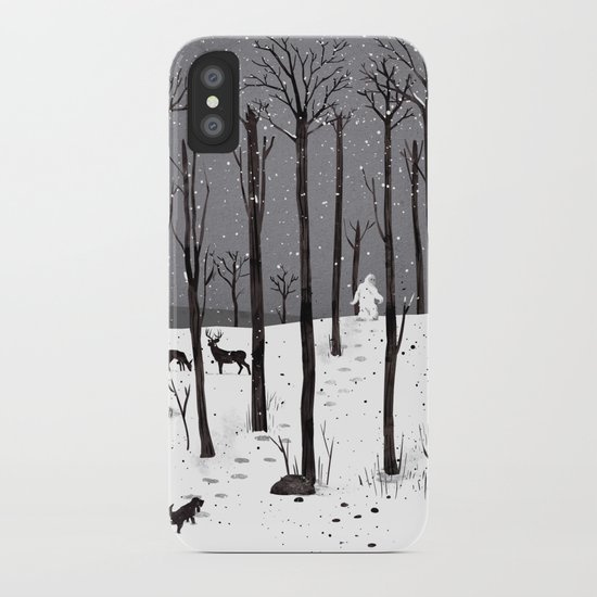 Mister Yeti's Great Escape iPhone Case
