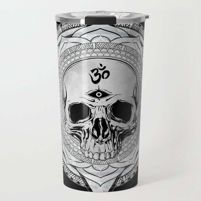 Life Touches The Seeker Ajna Skull Mandala Geometric Triangle Black Travel Mug By Livebonehead Society6 Life Touches The Seeker Ajna Skull Mandala Geometric Triangle Black Travel Mug By Livebonehead Society6