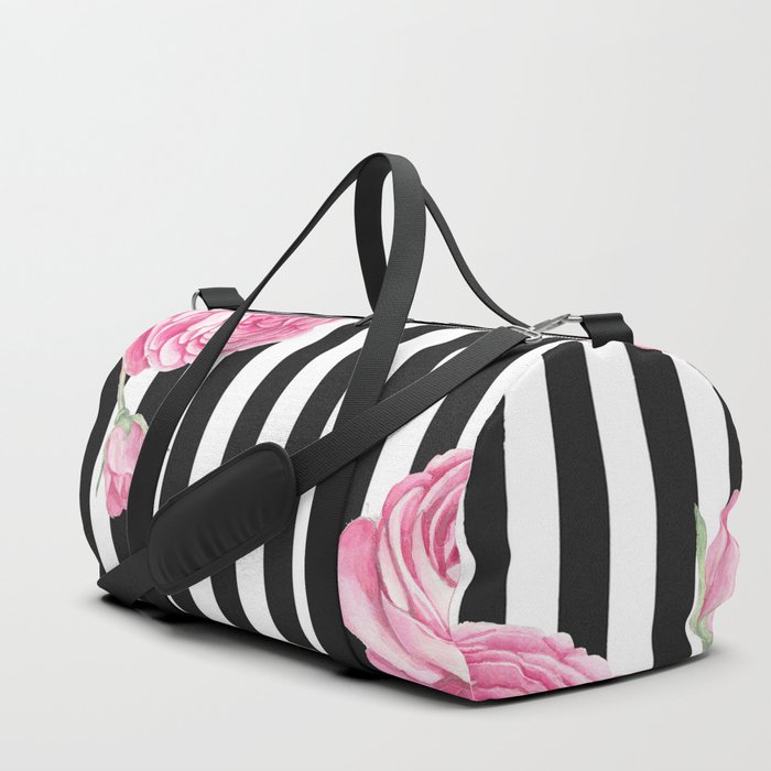 blush pink duffle bag