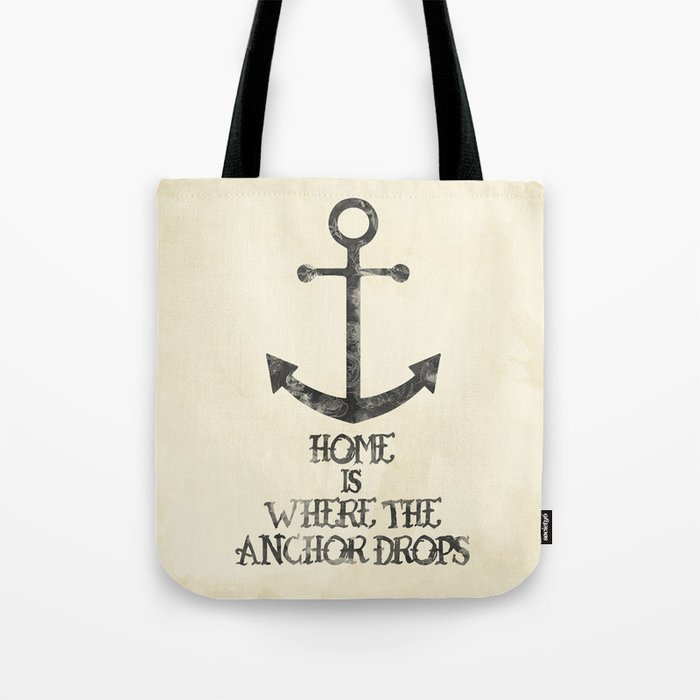 Where The Anchor Drops Tote Bag by Zach Terrell | Society6