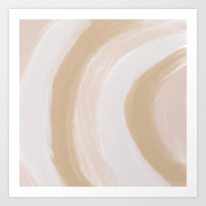 Beige Color Beige Aesthetic Vintage Beige Home Decor Interiors Art Print By Abxdesign Society6