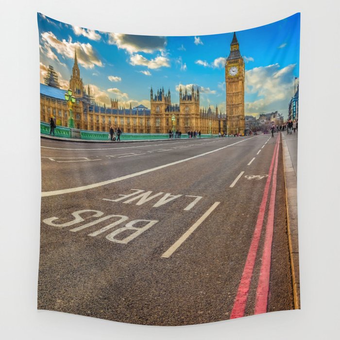 Big Ben Westminster Wall Tapestry by Adrian Evans Photography  Society6
