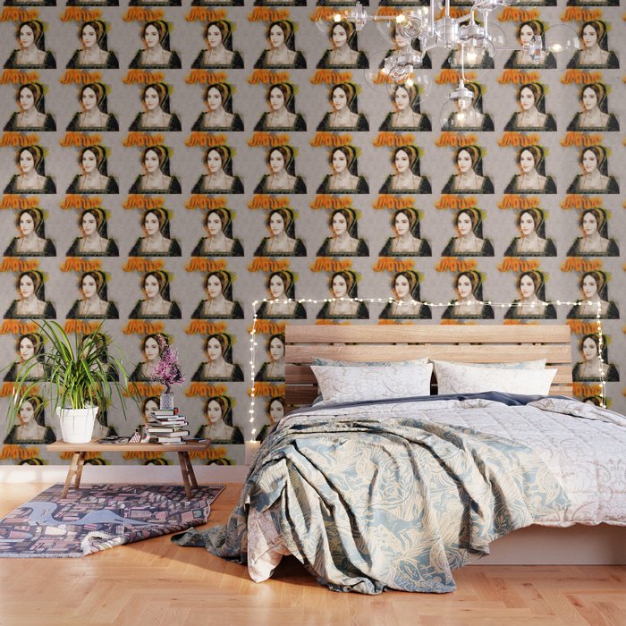 Anne Boleyn art Wallpaper by shoelace_rebellion | Society6
