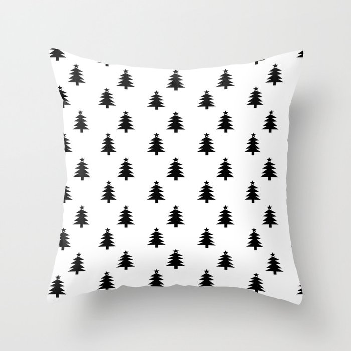white christmas throw pillows