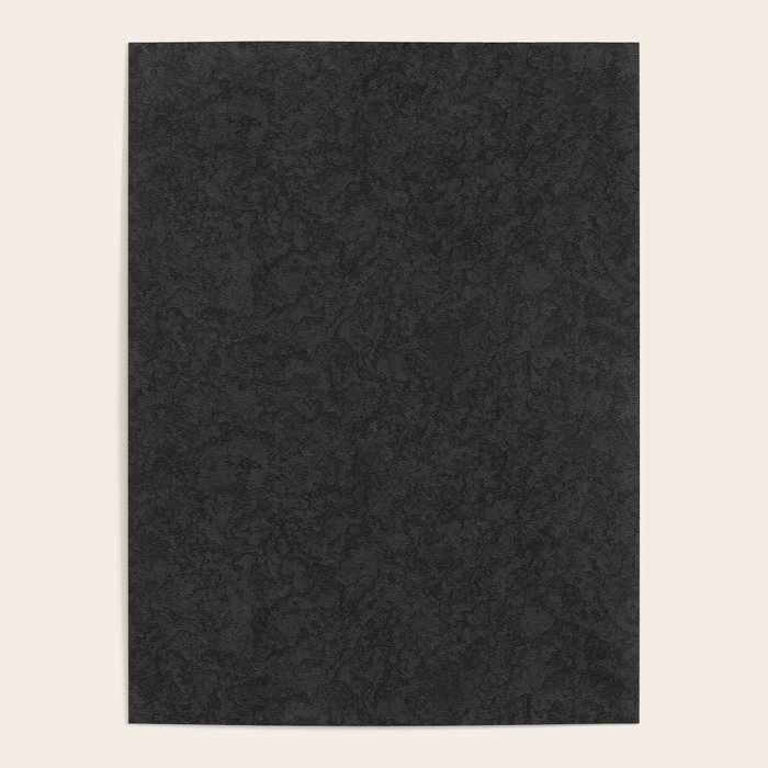 Rough Black Art Paper Texture Poster by Textures Society6