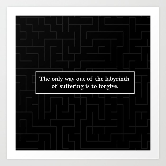 Labyrinth Quote Looking for Alaska Art Print by Terri Society6