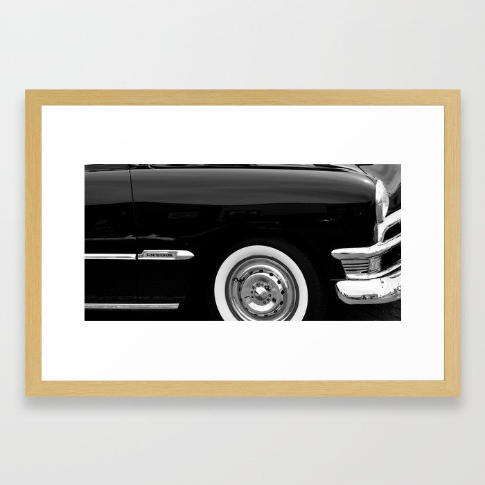 Classic Car Framed Art Print by antiquegirl | Society6