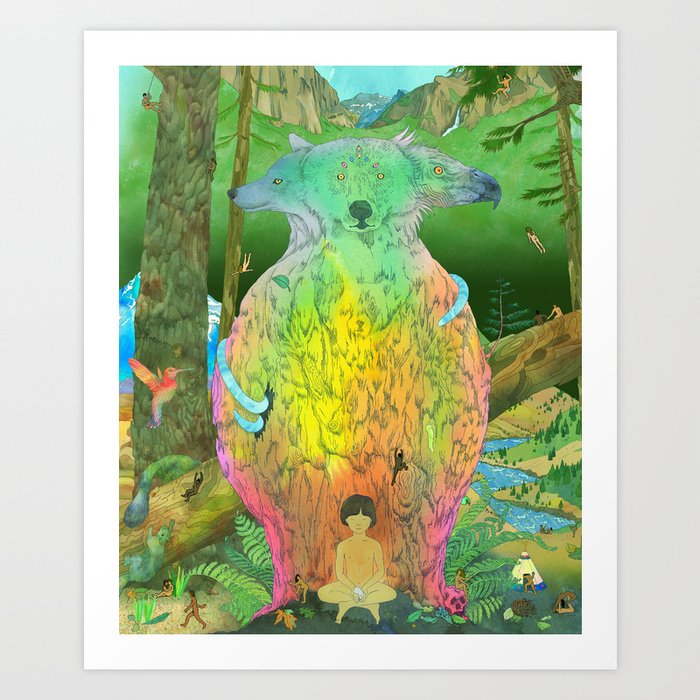 Prime Creator Art Print by kozyndan Society6