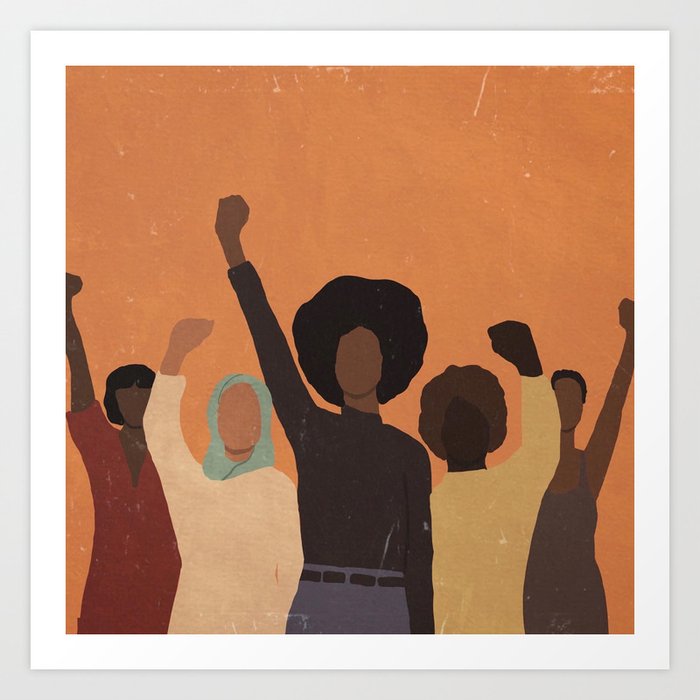 Power To The People Art Print By Nawaalillustrations Society6