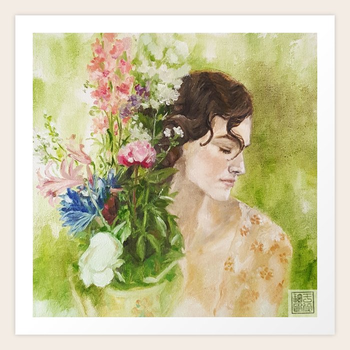 Atonement - Oil painting Art Print by Yvette | Society6