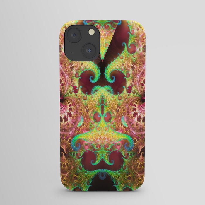 Groovy abstract with spiral patterns iPhone Case by thea walstra | Society6