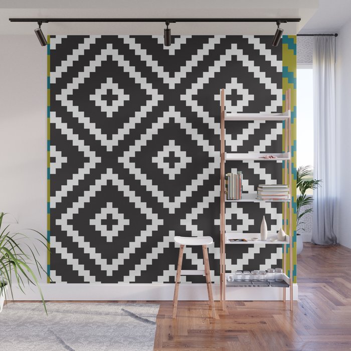 Ikea Lappljung Ruta Inverse Wall Mural By Dizzymoments Society6