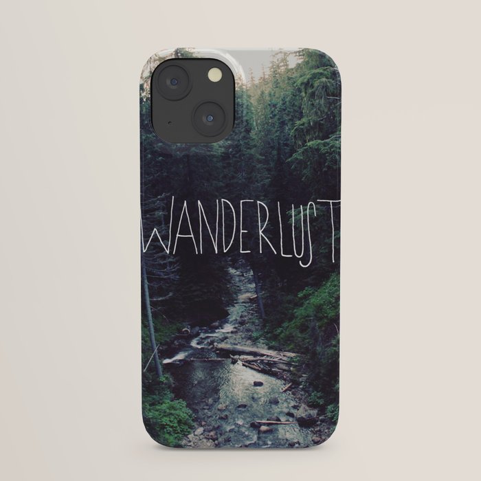 Wanderlust Rainier Creek iPhone Case by Leah Flores Society6
