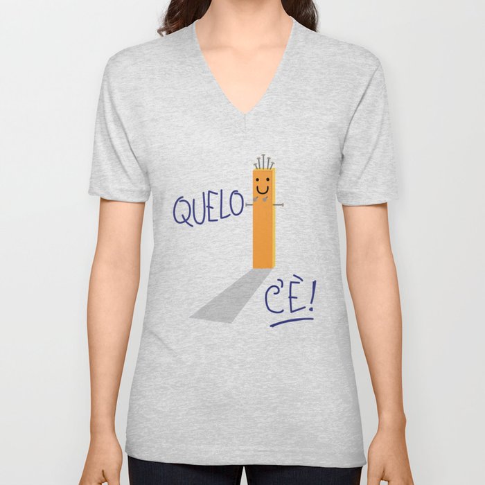 Quelo C E Unisex V Neck By Manonut Society6