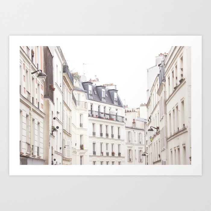 Shop Slightly Paris Art Print by Parisforet from Society6 on Openhaus