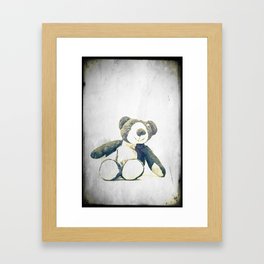 teddy bear framed art