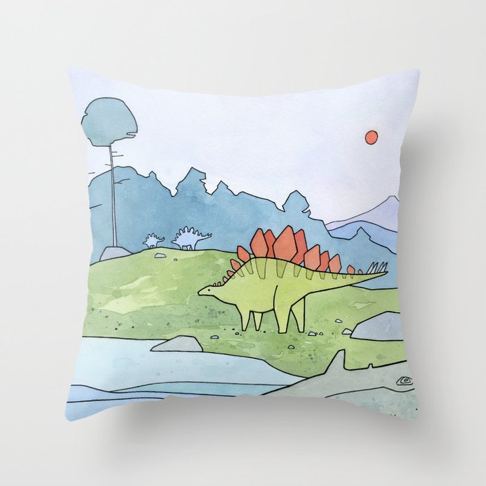 stegosaurus pillow