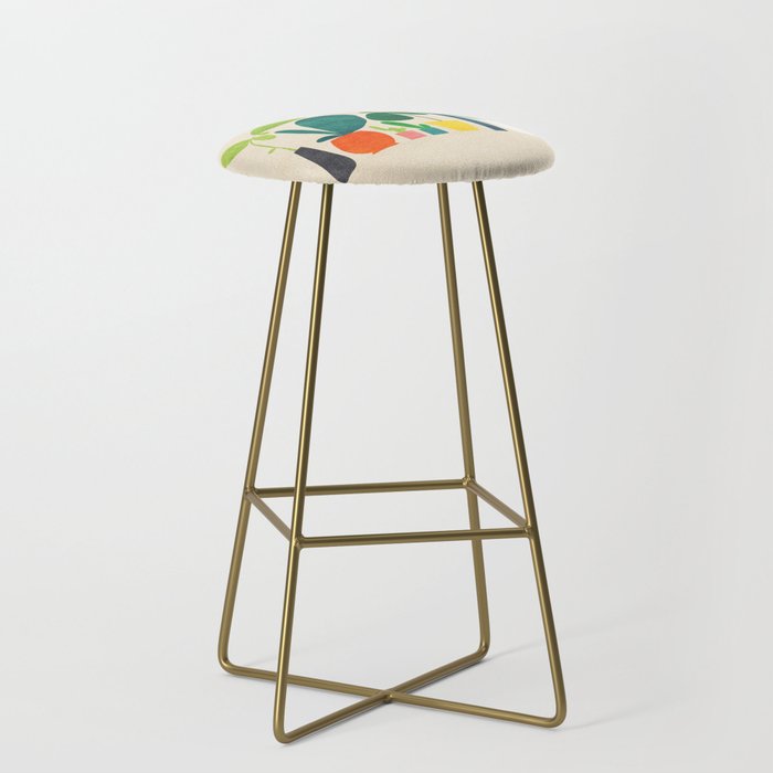 Greens Bar Stool by budikwan Society6