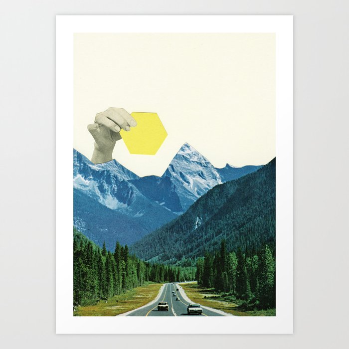 Moving Mountains Art Print by Cassia Beck | Society6